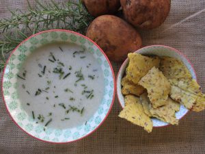 POTATO, CAULIFLOWER & LEEK SOUP
