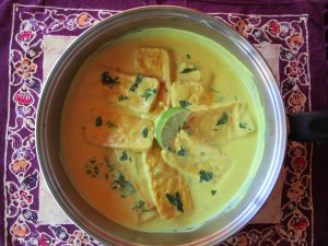 COCONUT TURMERIC TOFU
