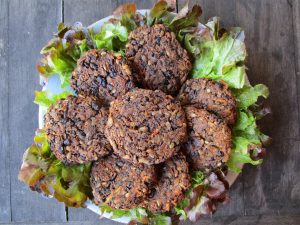 BLACK BEAN BURGERS