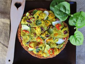 SWEET POTATO CRUST PIZZA