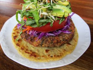 RED KIDNEY BEAN BURGERS