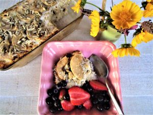 APPLE OAT COCONUT CAKE